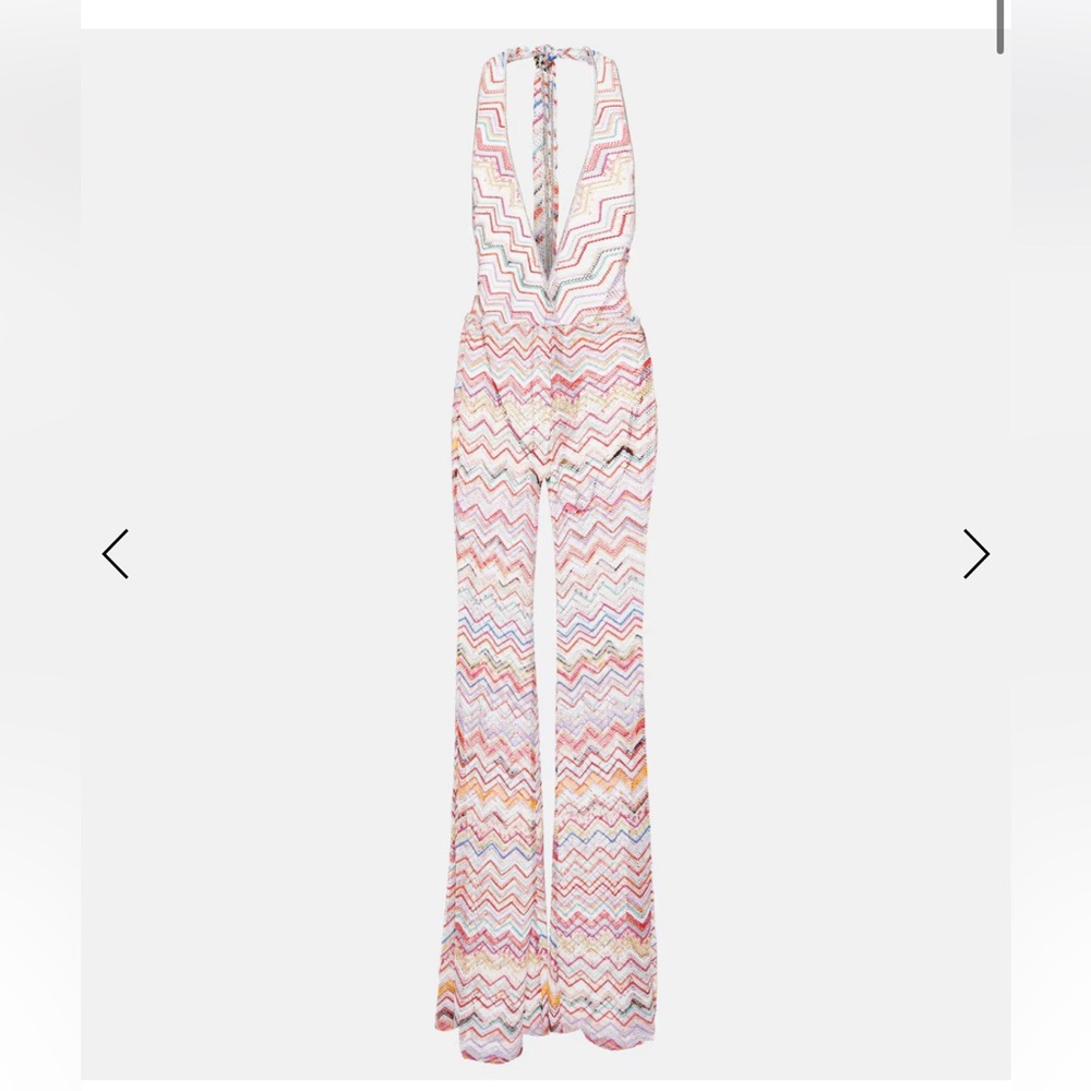 MISSONI MARE
Zig Zag lamé jumpsuit